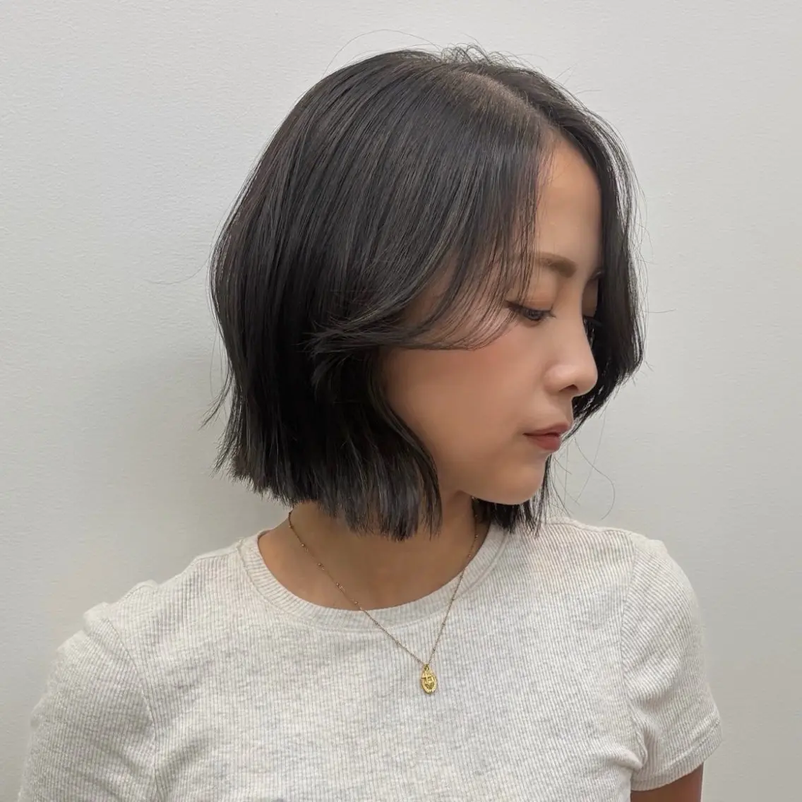 ショート ボブレイヤー ボブ 顔周りカット ハッシュカット レイヤーカット カット ヘアカラー レイヤー特化🪽 yuka【高円寺】のヘアスタイル