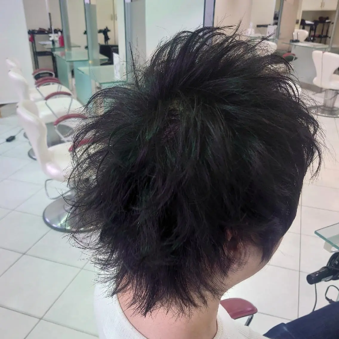 ミディアム ヘアアレンジ メンズ メンズウルフカット 外ハネヘア ウルフカット 🐺デザインウルフ / 一ノ瀬 凌🐺のヘアスタイル