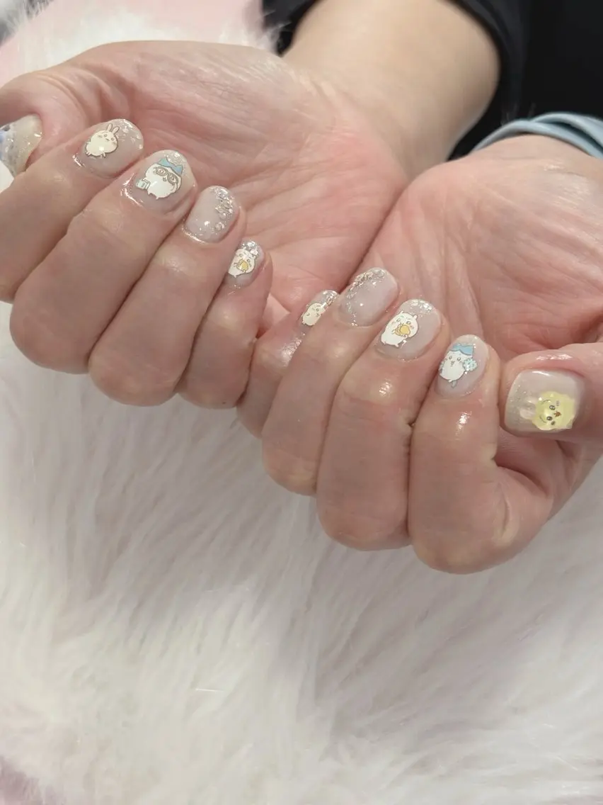 ネイル ハンドネイル 梅島の ネイル屋さんのネイルデザイン
