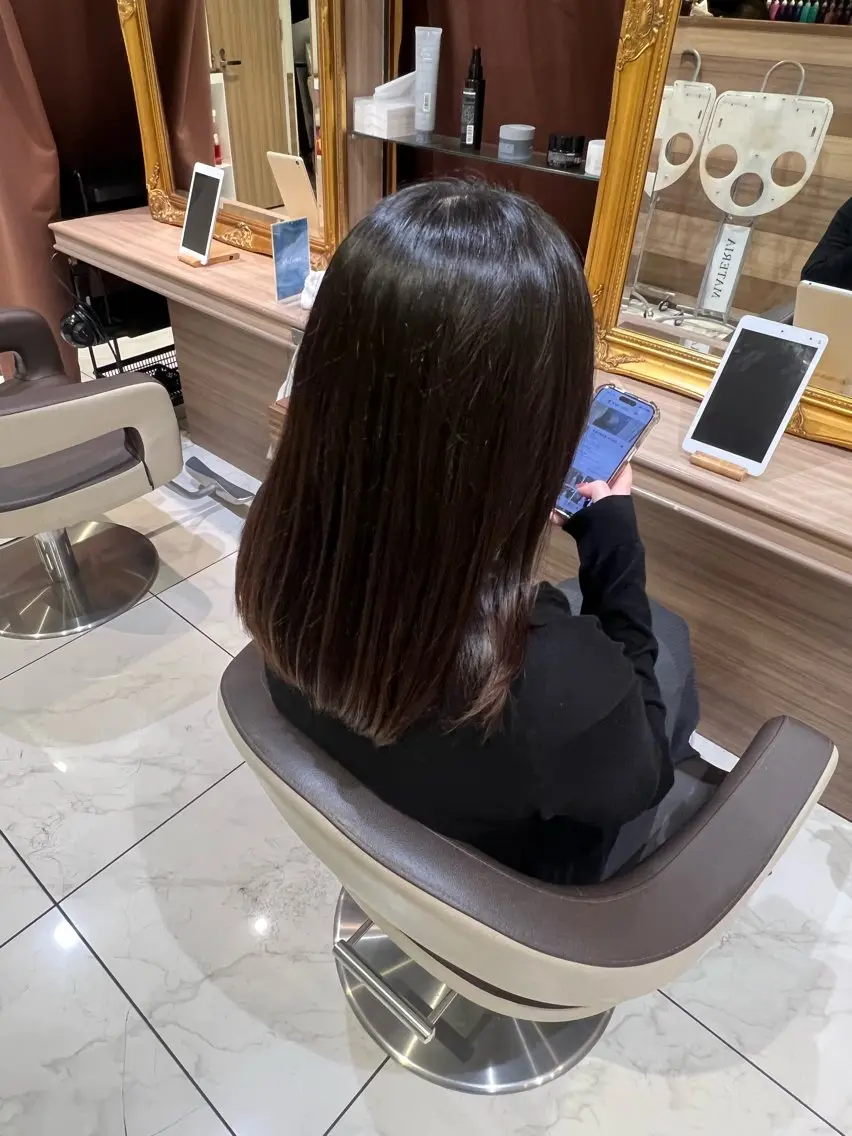 カラー ✨レイヤーカット 佐藤怜央✨のヘアスタイル