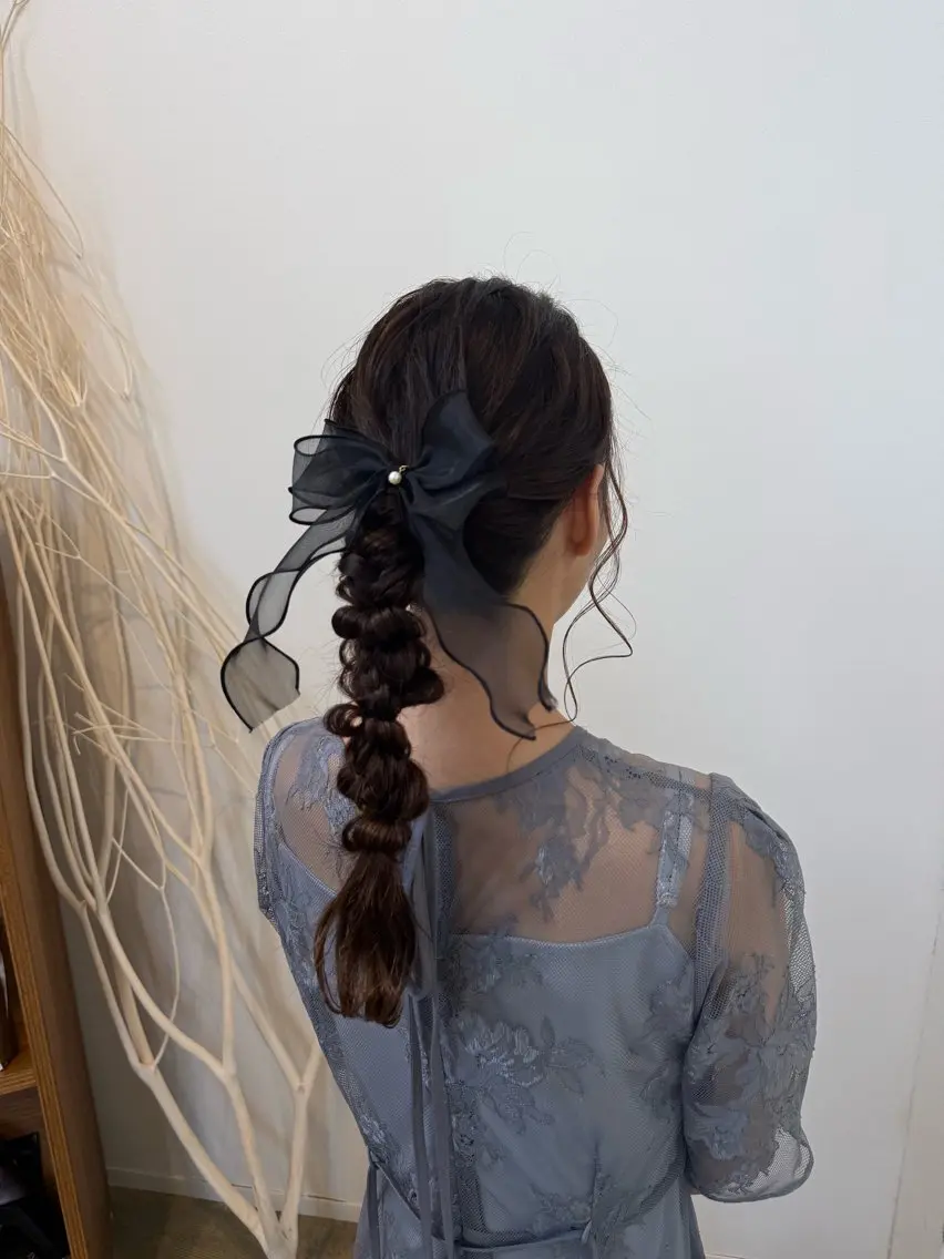 ヘアアレンジ ヘアセット 吉川 莉央のヘアスタイル