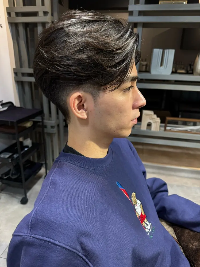 ミディアム メンズ カット ヘッドスパ 似合う髪型が 分からない方へのヘアスタイル