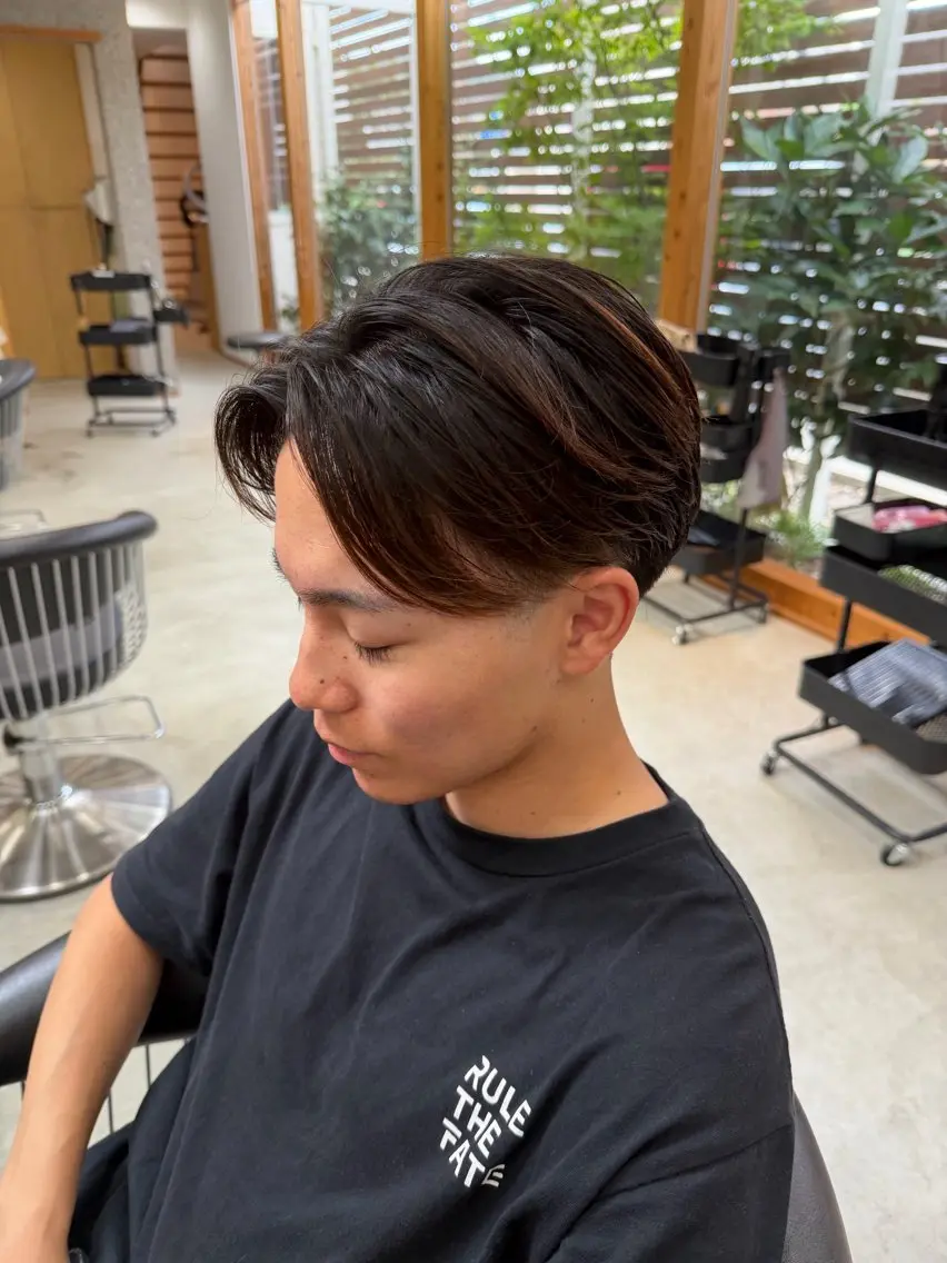メンズ カット 解良 優斗のヘアスタイル