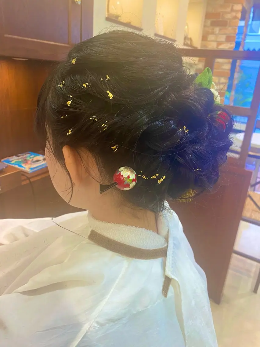 ヘアアレンジ 成人式 長谷川 礼子🌐🌿のヘアスタイル