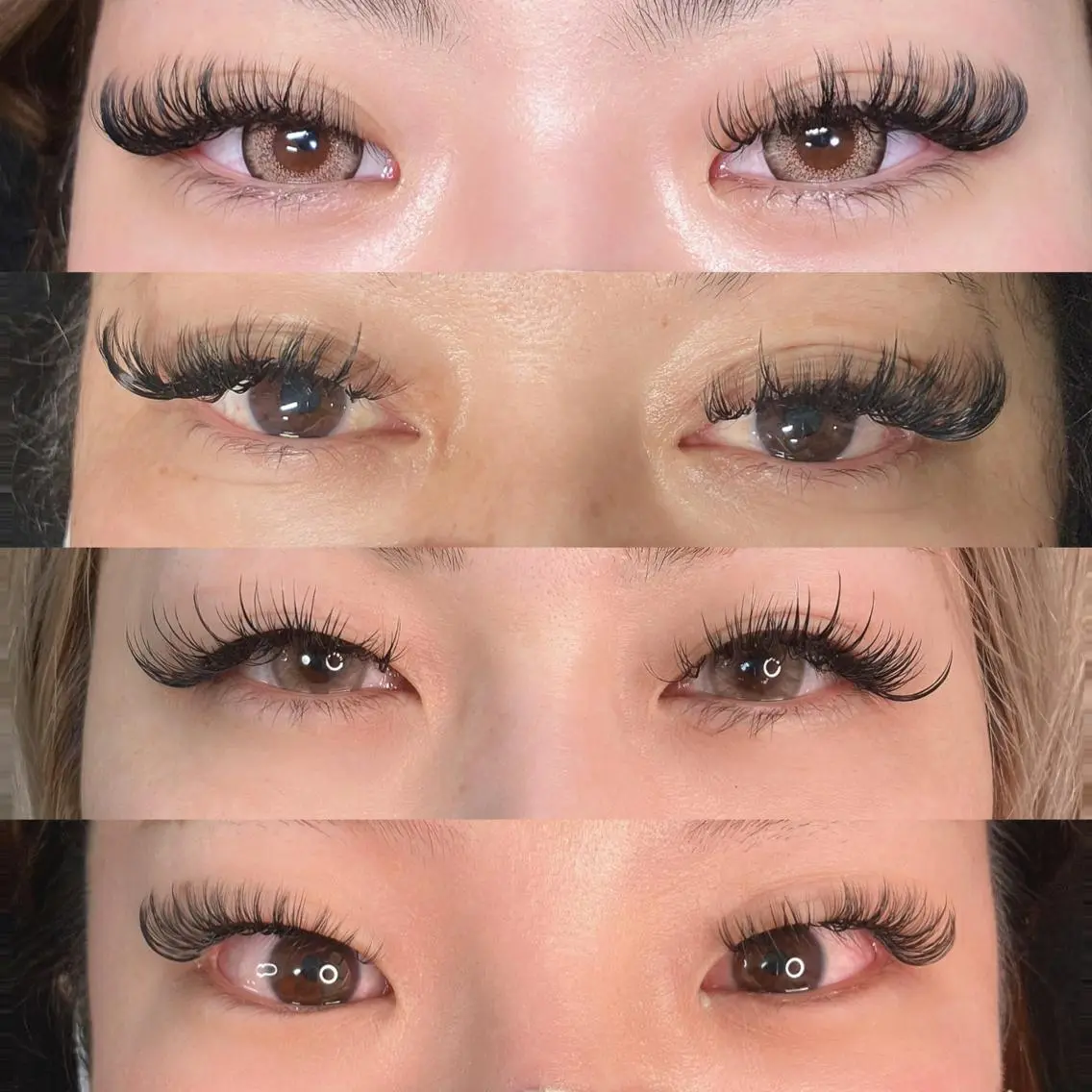 マツエク・マツパ 付け放題 目尻長め セクシー ボリュームラッシュ linda lashesのマツエク・マツパデザイン