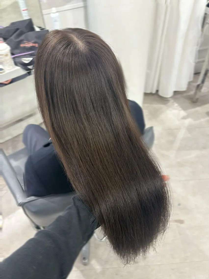 ロング カラー ヘアカラー トリートメント カットモデル/渋谷 ソナのヘアスタイル