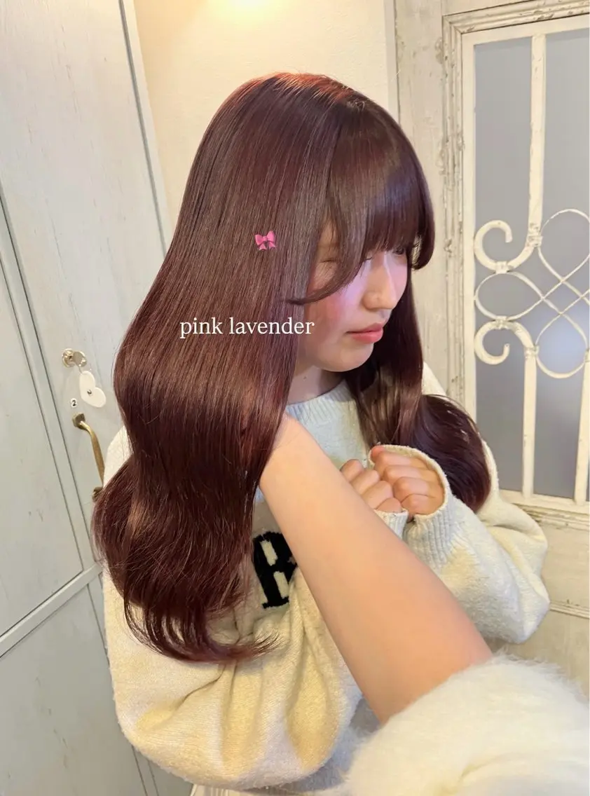 ロング 🎀無料カットモデル 🪞5cm以上いちかのヘアスタイル