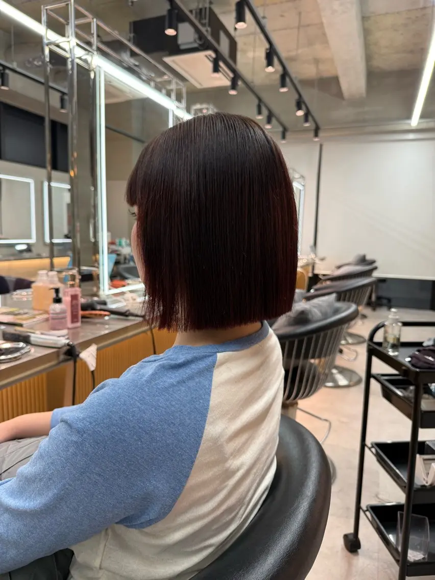 ショート nao 艶カラー🌙* :ﾟのヘアスタイル