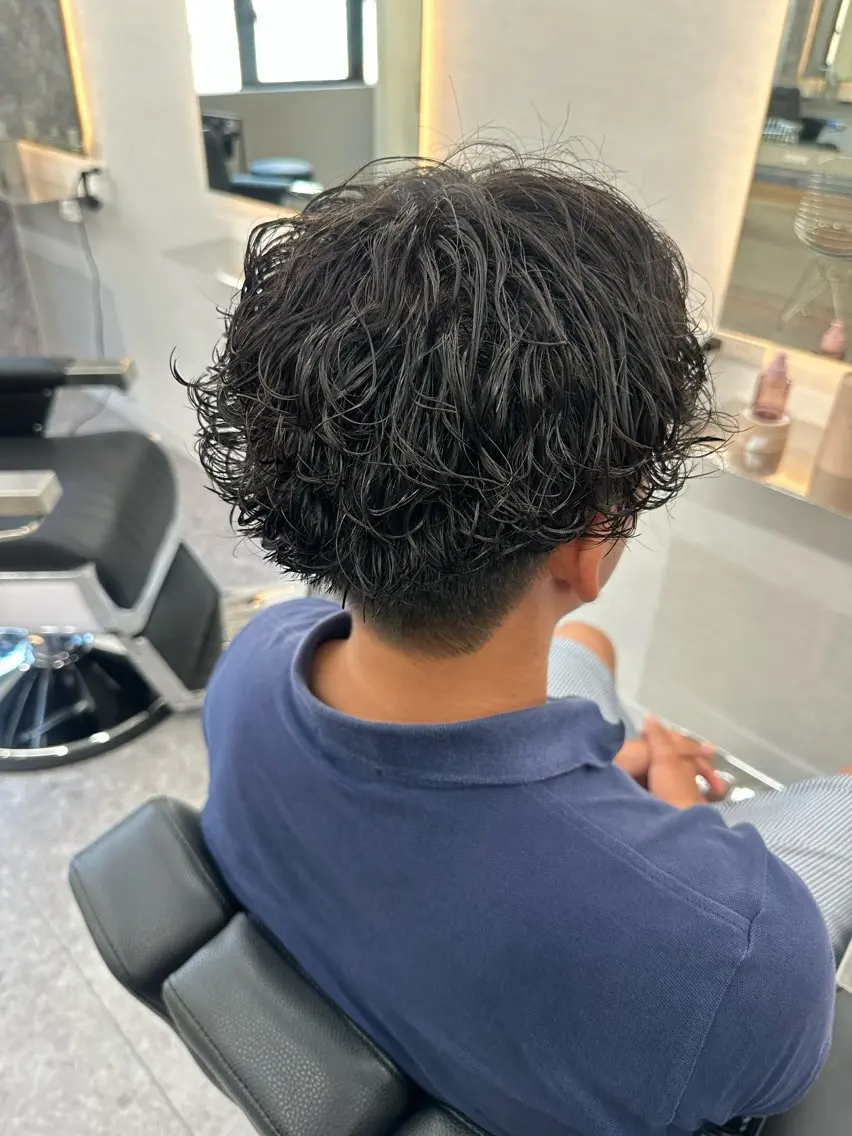 パーマ メンズ メッシュパーマ支持率 ◎大宮/隼也のヘアスタイル