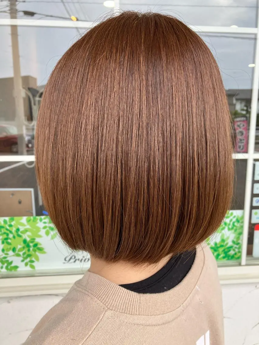【人気No1】似合わせカット+オーガニックカラー ¥11000の写真