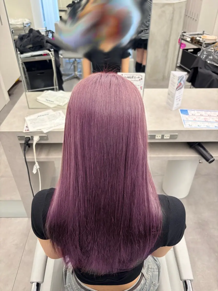 ロング ヘアカラー ブリーチ/ハイトーン 🤍そな🤍のヘアスタイル