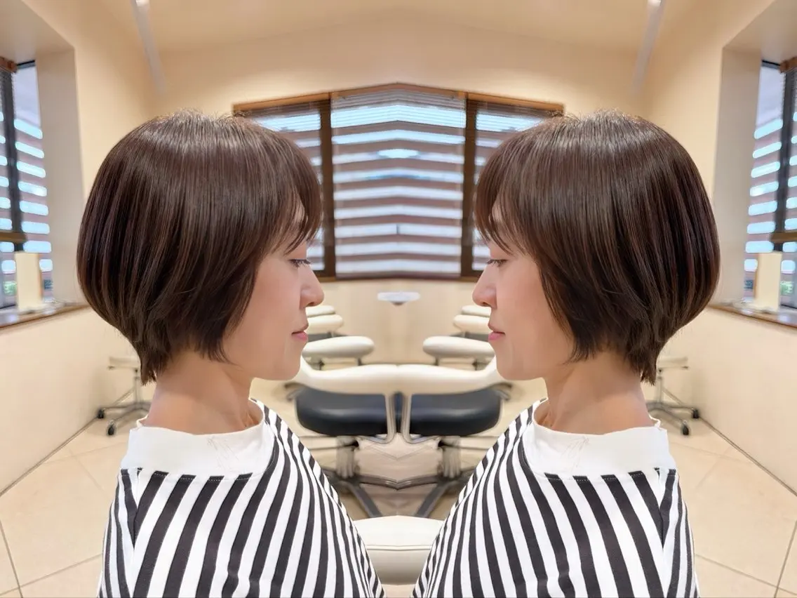 ショート カラー ヘアカラー イーストハムネオ高木 亮人🌿のヘアスタイル