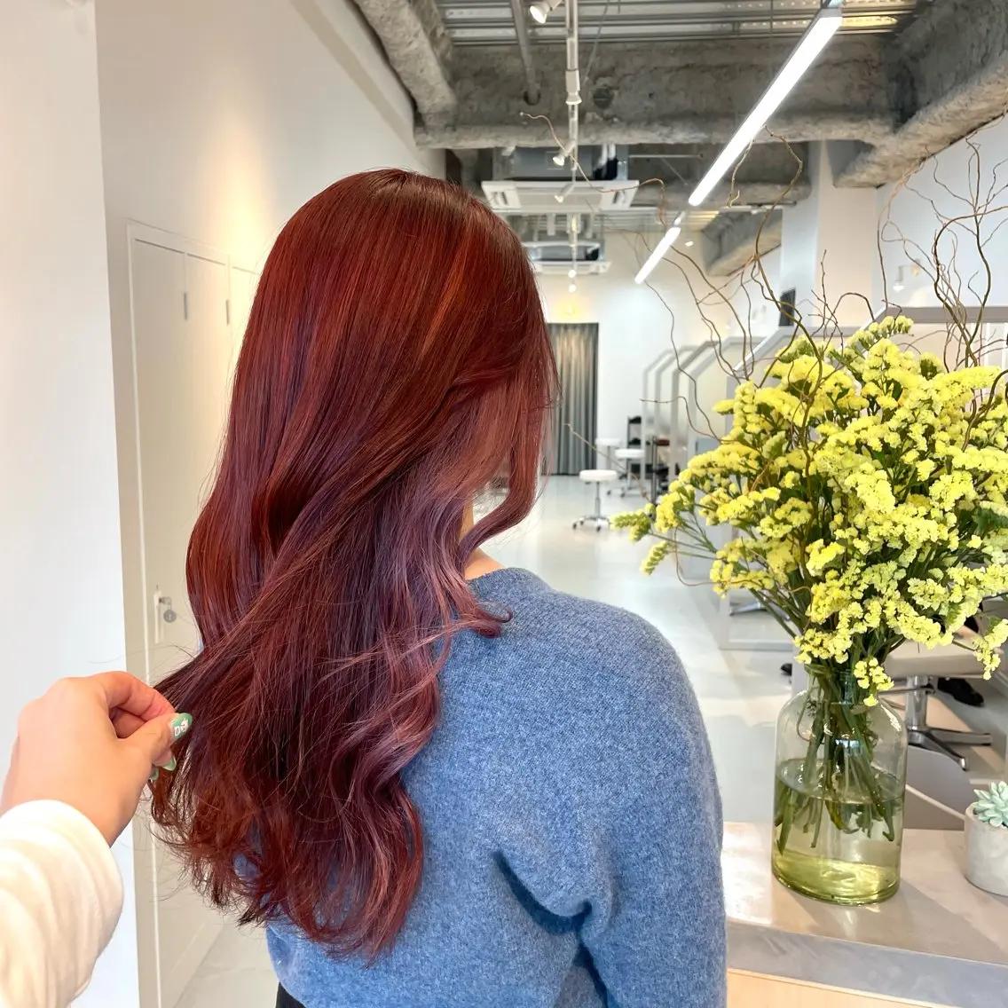 ロング カラー maya （西村真夜）のヘアスタイル
