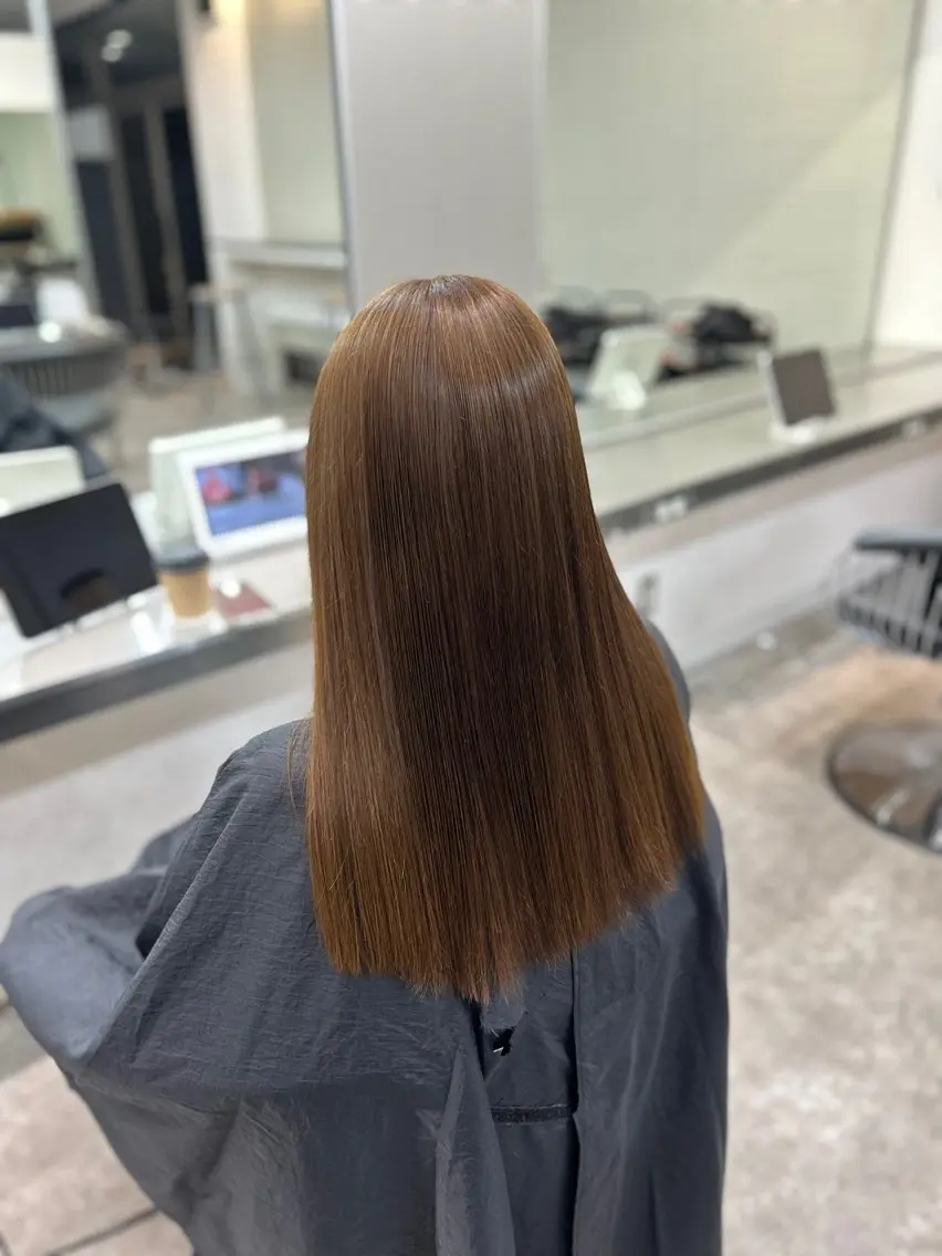 ロング カラー ヘアカラー 小林 円香のヘアスタイル