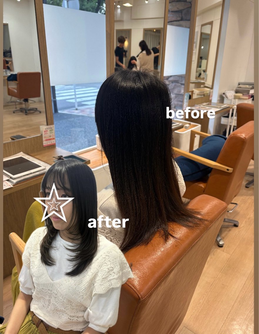 セミロング レイヤーカット カット 金山/ショート・ボブ モデル kokonoのヘアスタイル