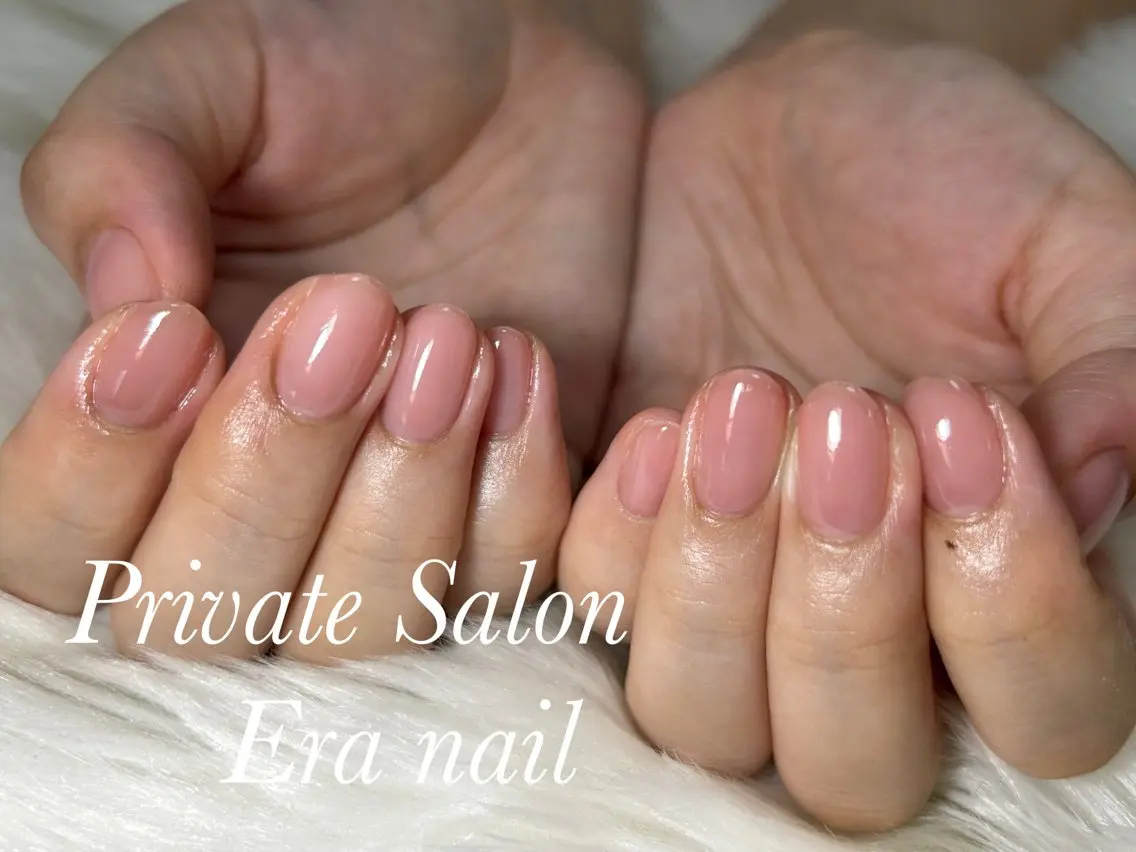 ネイル オフィスネイル ワンカラーネイル シンプルネイル ハンドネイル Era nailのネイルデザイン