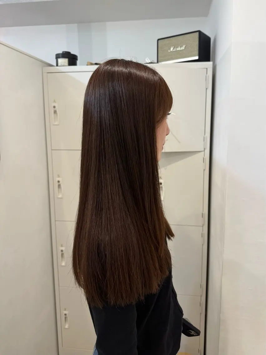 ロング カラー ベージュカラー カット ヘアカラー yutaka/透明感 カラー/髪質改善🤎のヘアスタイル