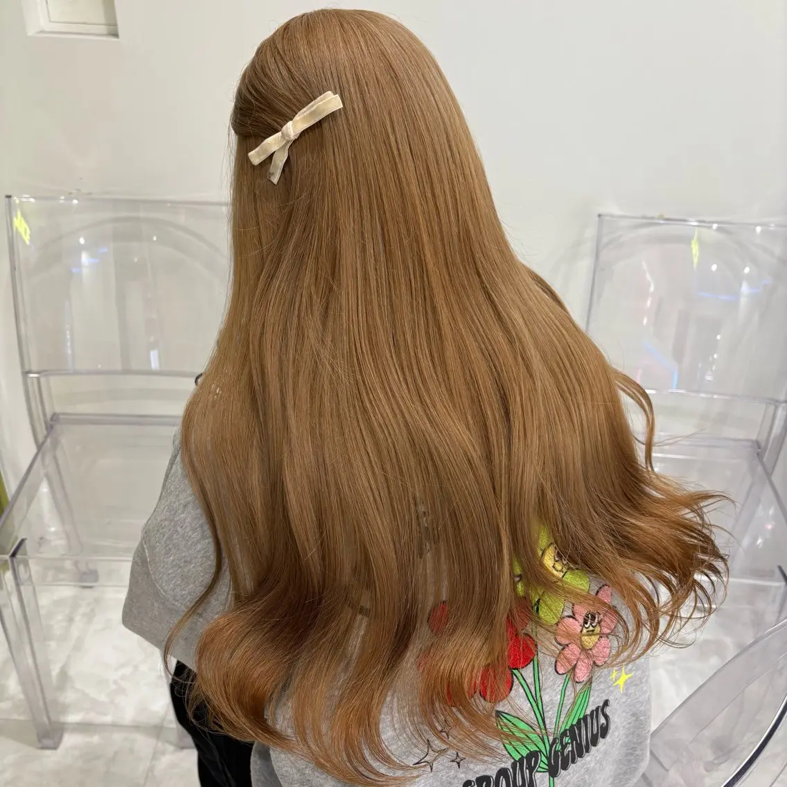 カラー ヘアカラー akari🎀🤍 ガーリーstyleのヘアスタイル