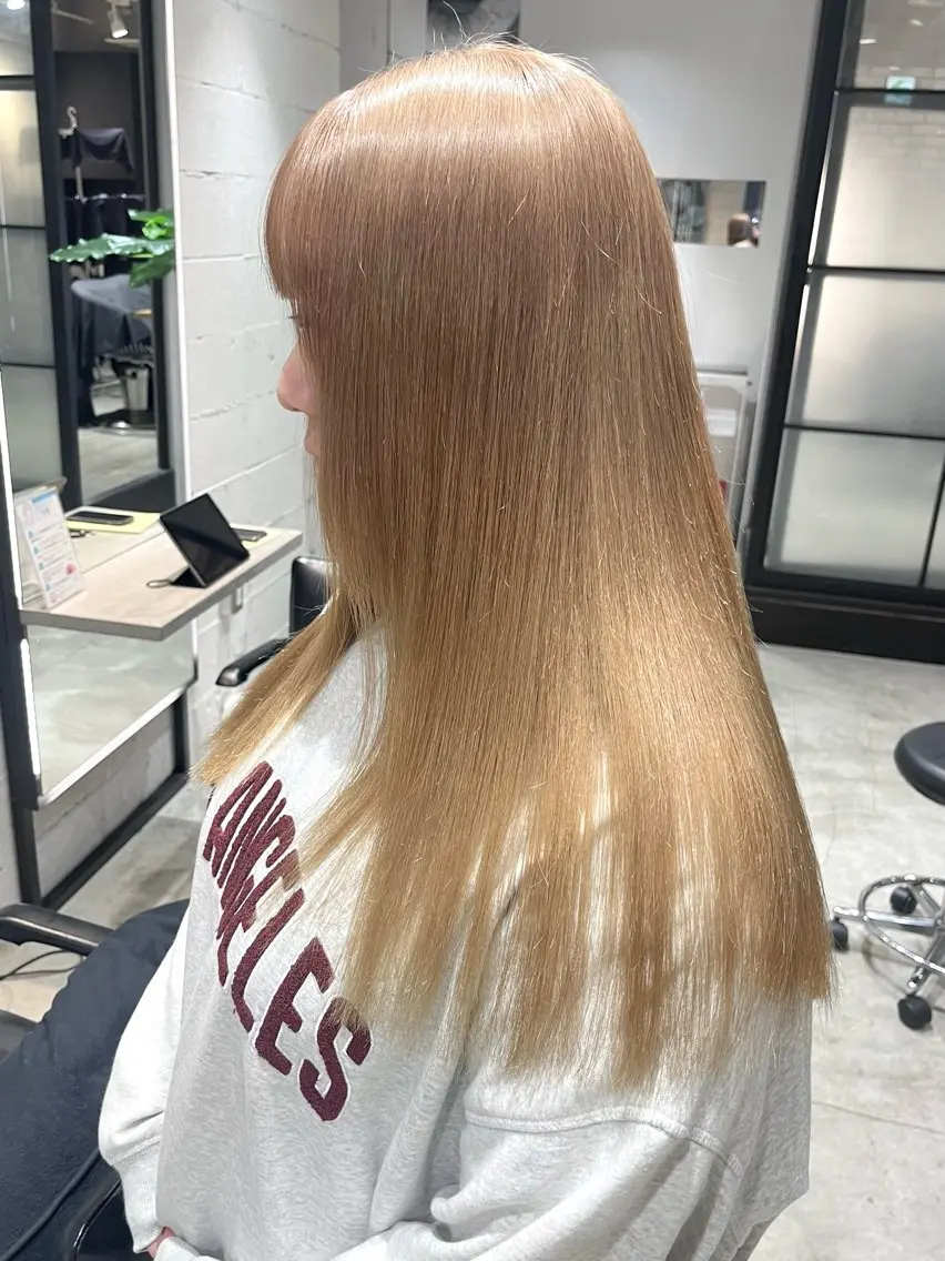 ロング カラー Juna✂️ レイヤー / ボブのヘアスタイル