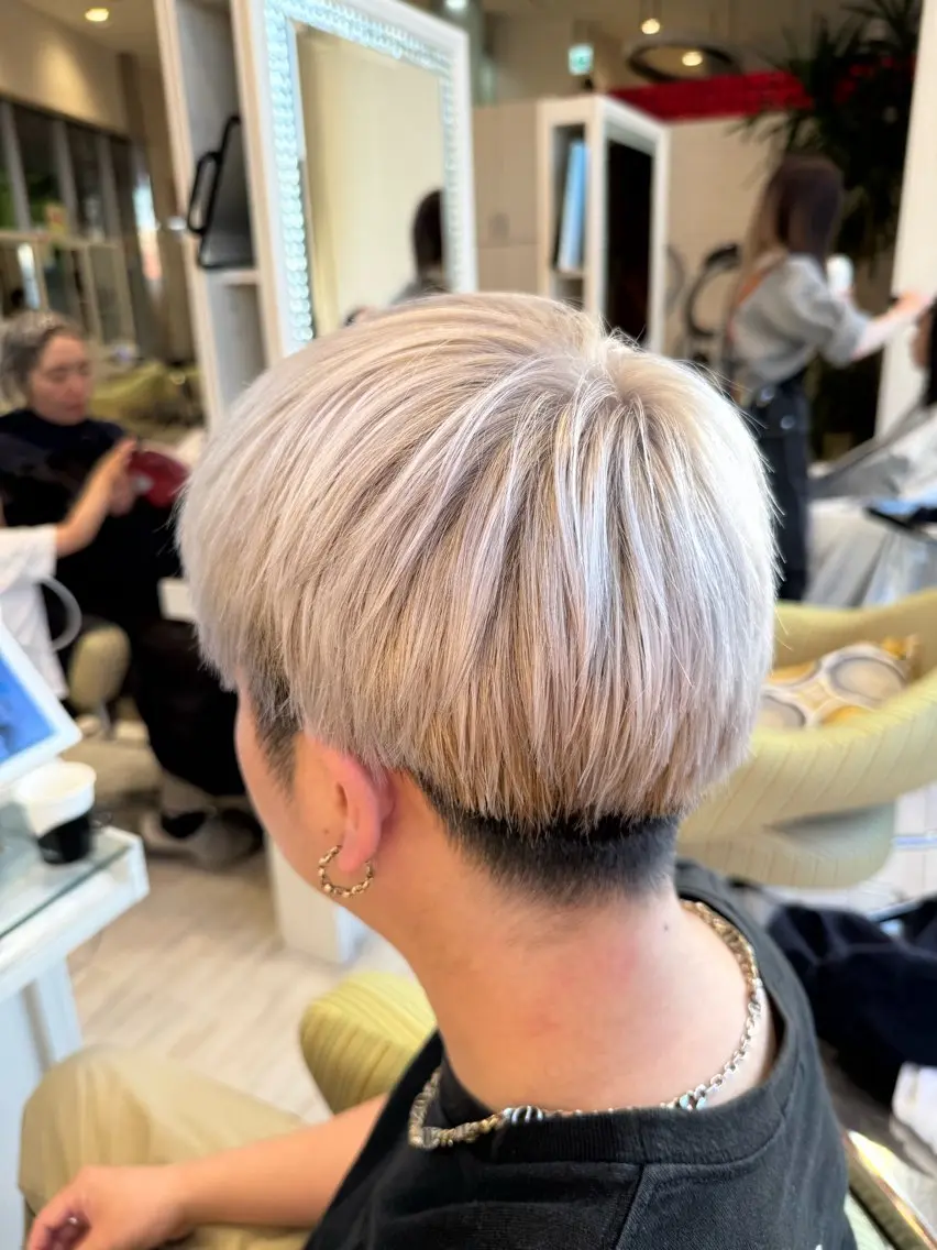 メンズ カット ヘアカラー 松尾 怜奈のヘアスタイル