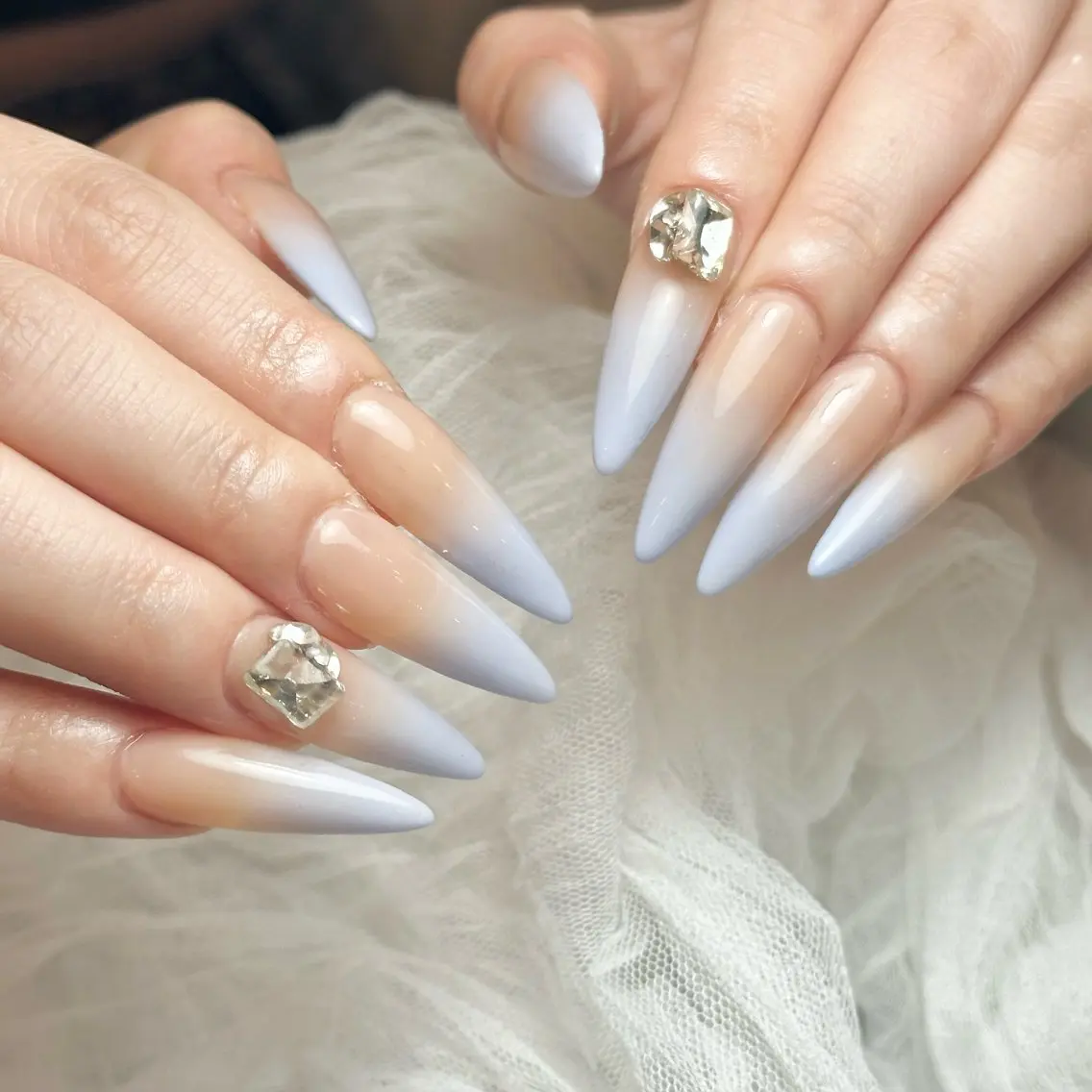 ネイル ロングネイル ハンドネイル SHIORI Dig.nailのネイルデザイン