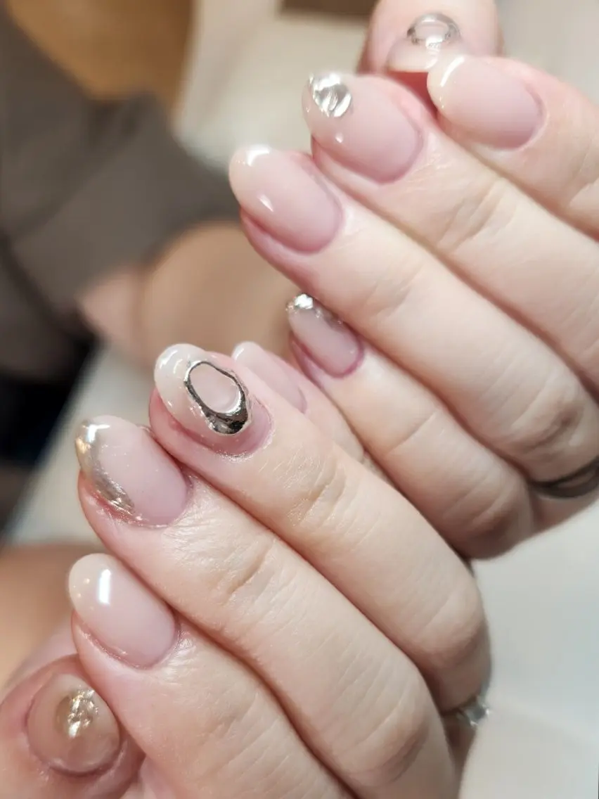 ネイル ニュアンスネイル ハンドネイル NailSalon N.中目黒のネイルデザイン
