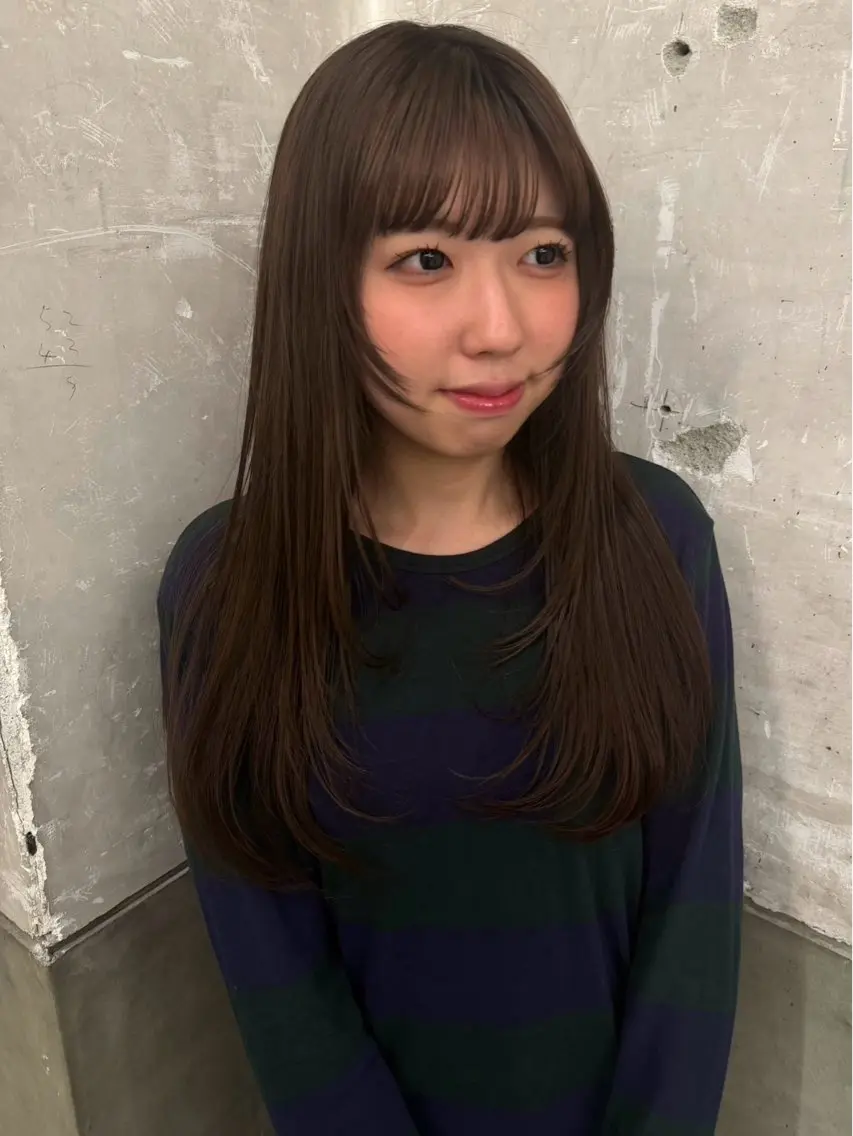ロング カラー 透明感カラー ヘアカラー トリートメント✨/ カラー✂️　ヒジリのヘアスタイル