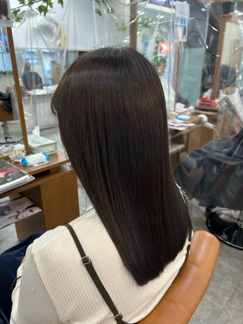 ロング カラー おおた きょうかのヘアスタイル