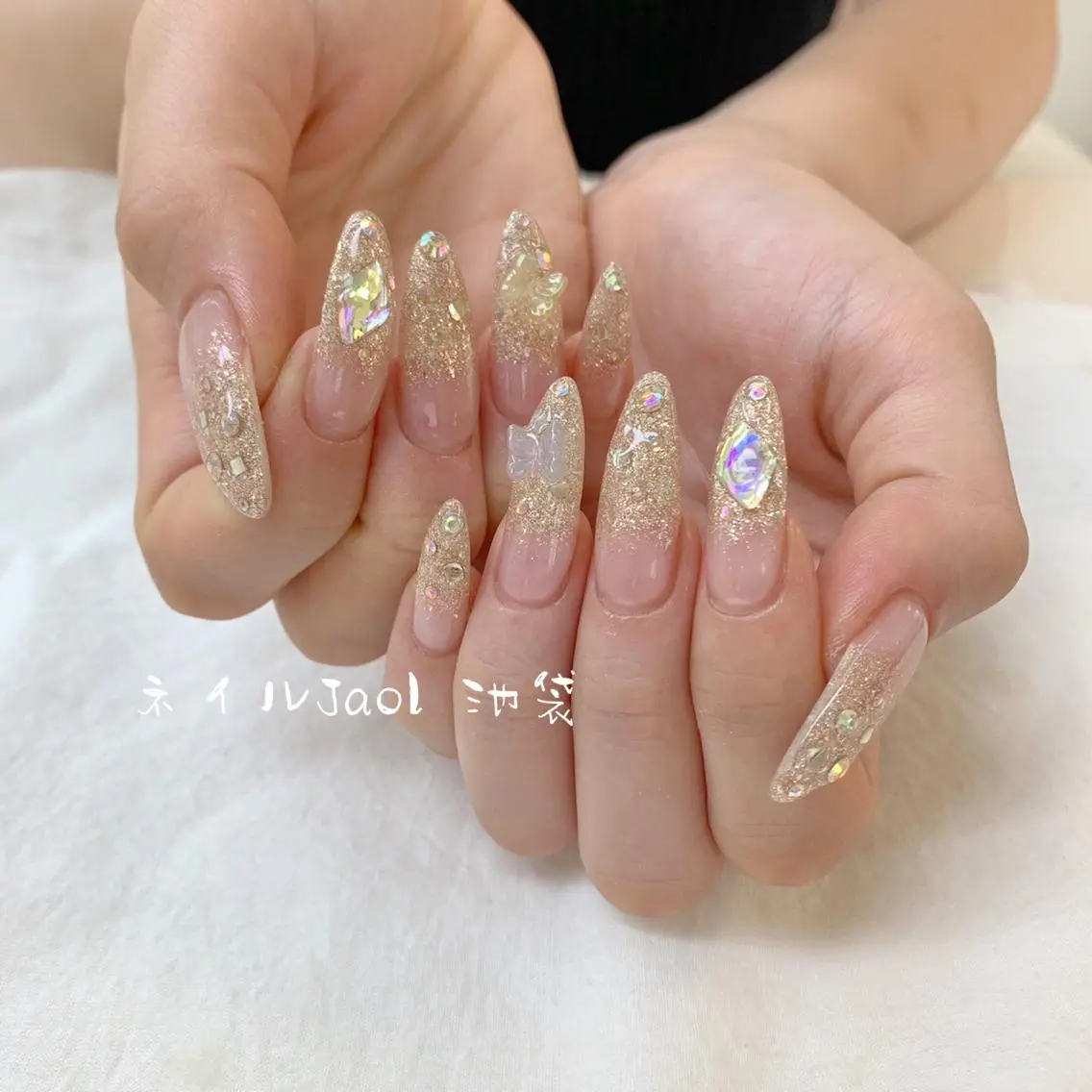 ロング ネイルJaol 池袋のネイルデザイン