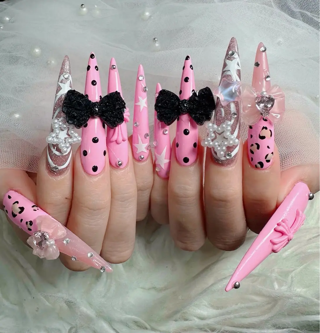 ネイル フットネイル フレンチネイル グラデーション 韓国ネイル ロングネイル ハンドネイル Hani Nail Salonのネイルデザイン