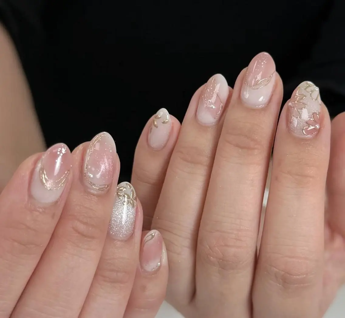 ネイル ハンドネイル 🎀 KiKi_nailのネイルデザイン