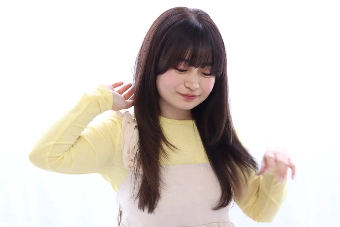 ロング 髙原菖💎 カラーモデル募集中のヘアスタイル