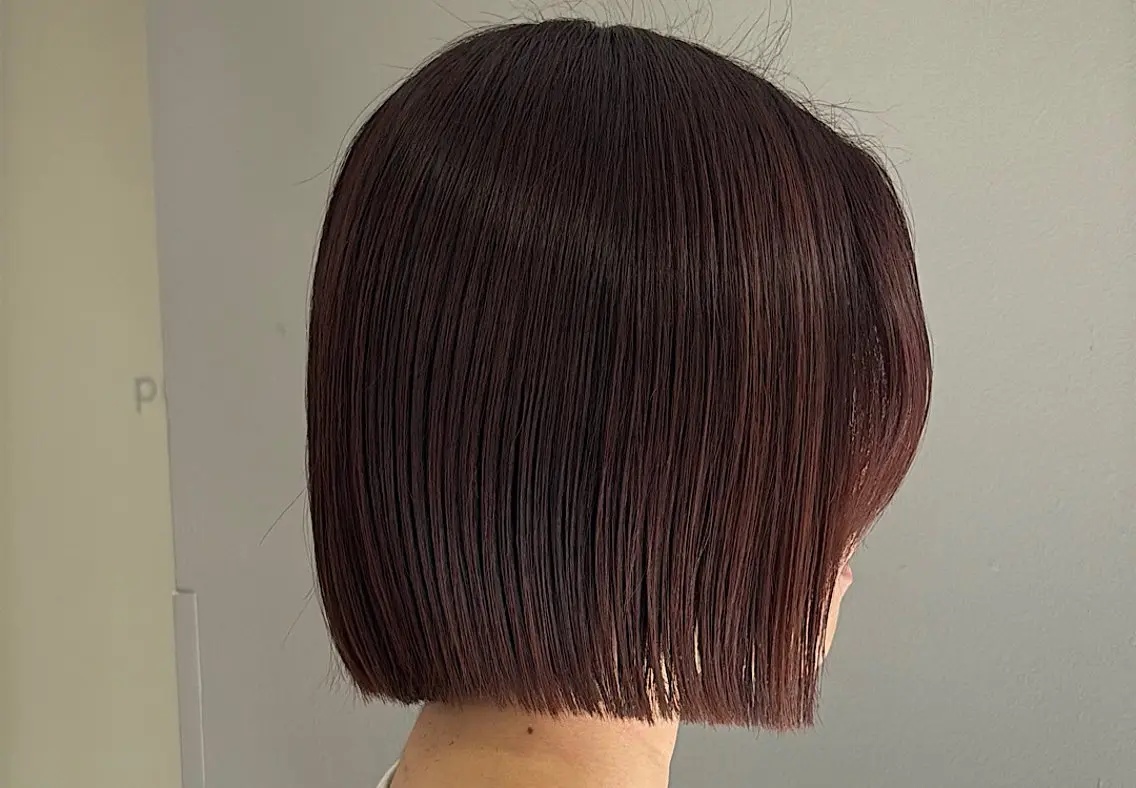ショート カラー カット 縮毛矯正 心斎橋韓国ボブ 好原良真のヘアスタイル