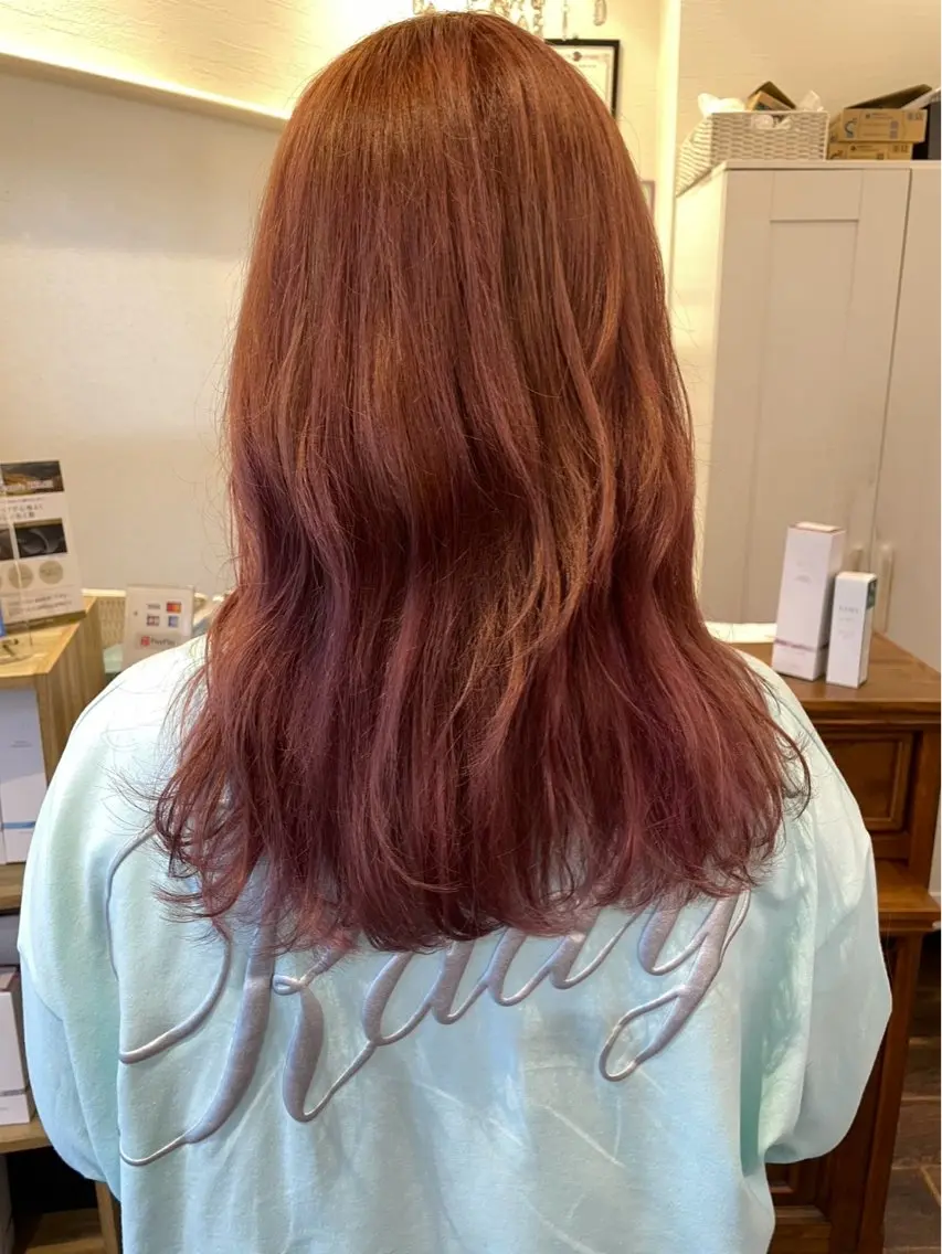 カラー 森川 侑磨のヘアスタイル