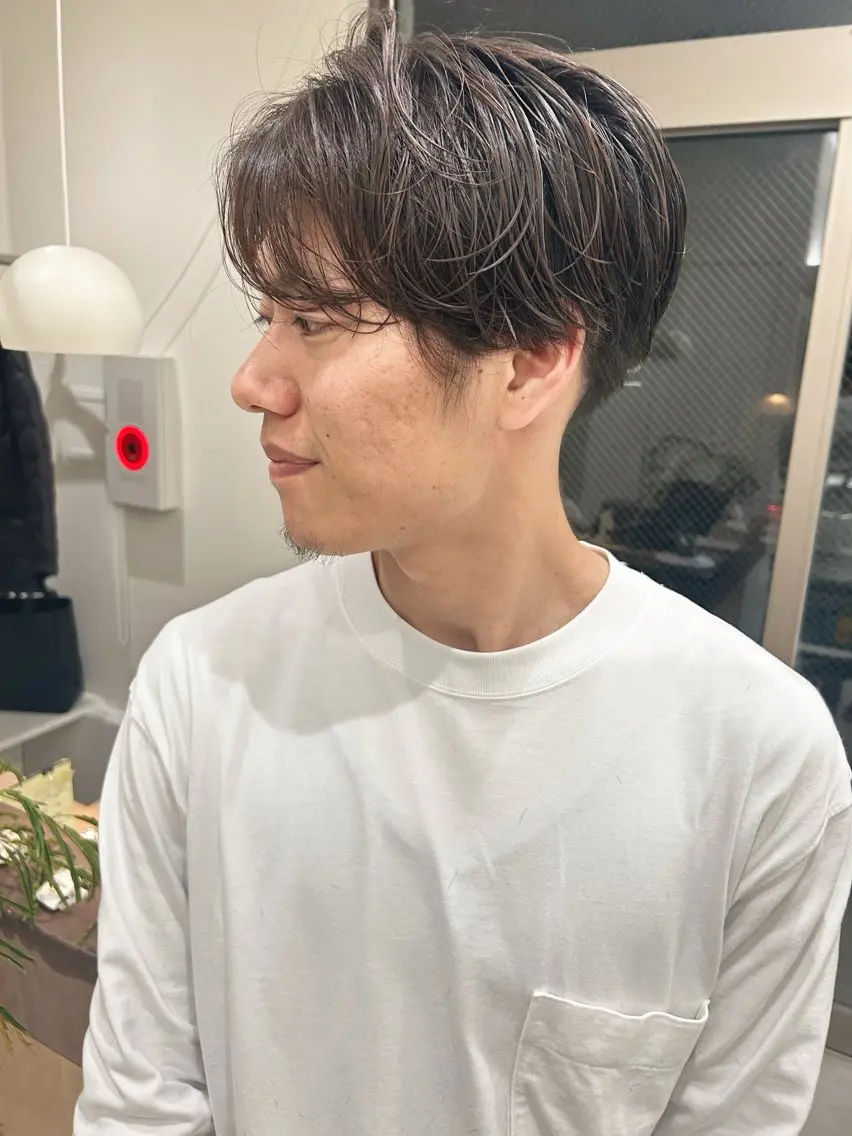 ショート パーマ メンズ 💛🤍U too e’s /店長🧸のヘアスタイル