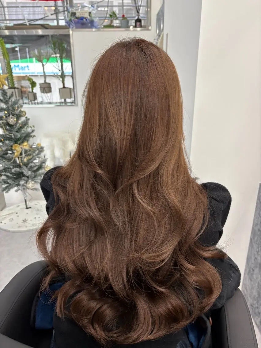 ロング カラー 東 奎吾のヘアスタイル
