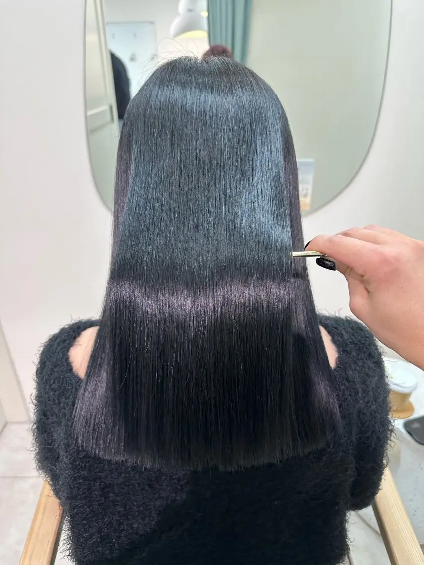 ロング 髪質改善 newi広島/ 尼子修也のヘアスタイル