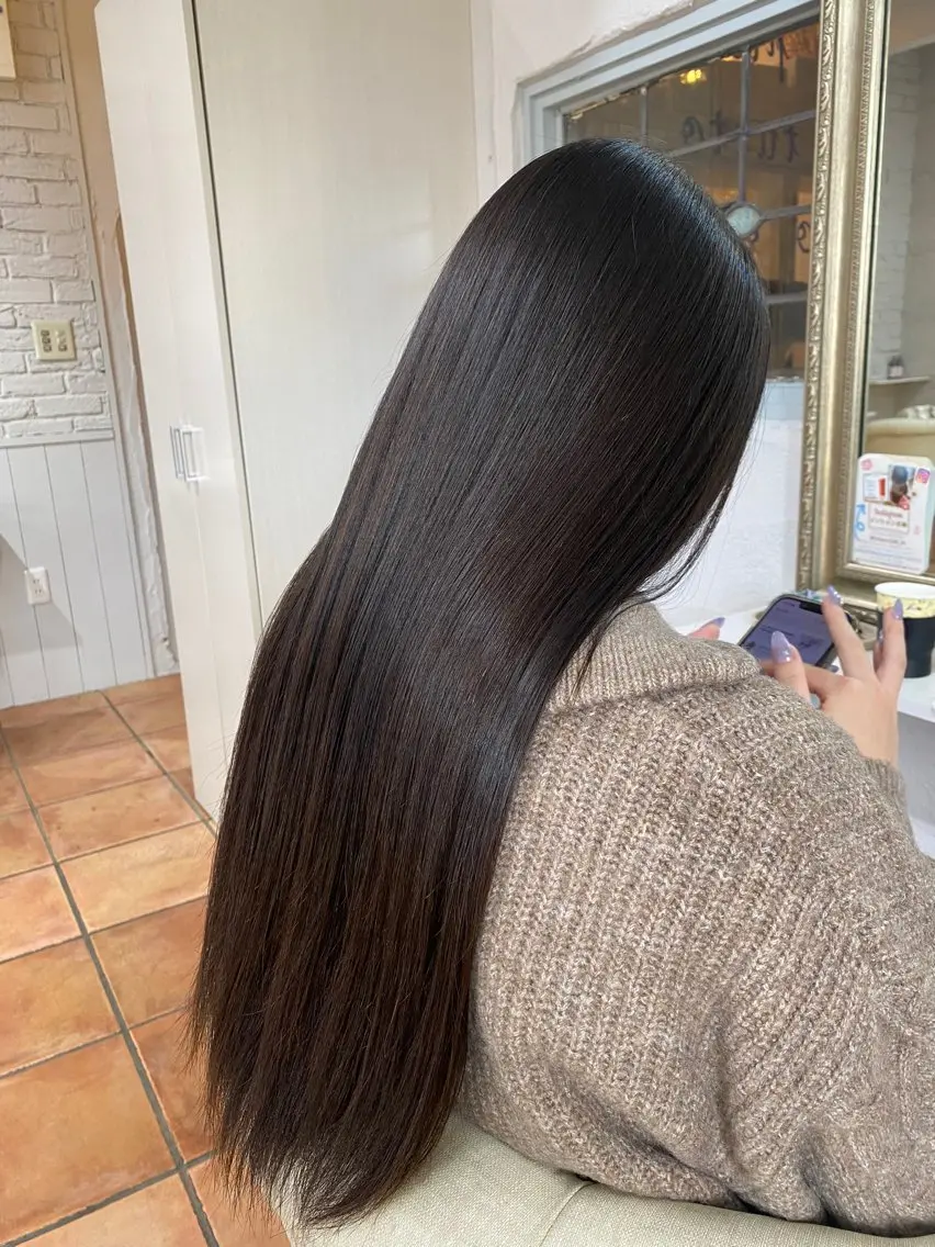 ロング MAYU🩶土浦 カットモデル募集中✨のヘアスタイル