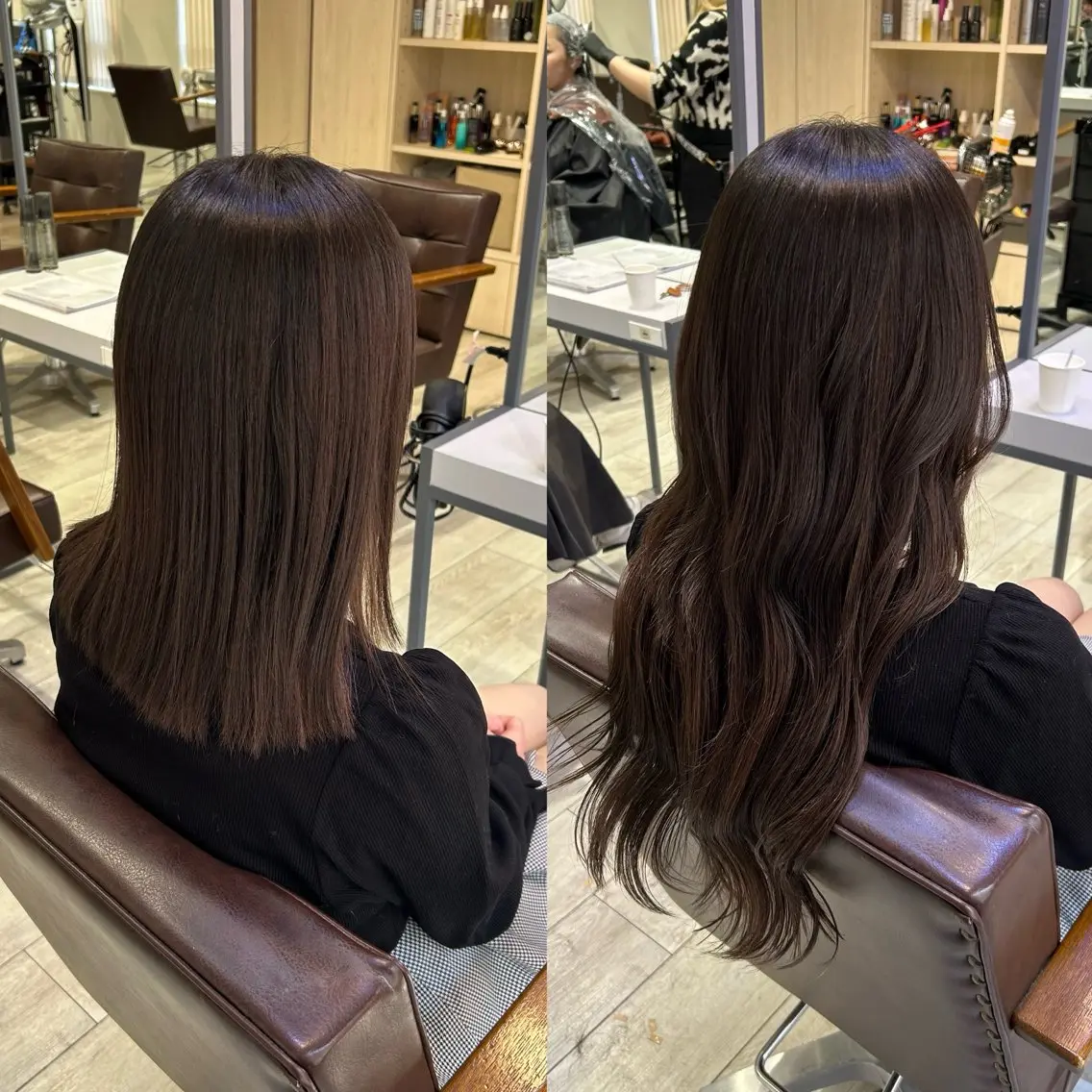 ロング ヘアアレンジ カラー/エクステ 🤍ルナのヘアスタイル