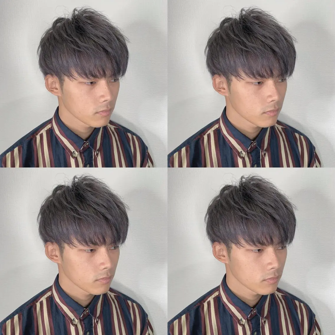 ショート ヘアカラー 佐藤 香太のヘアスタイル