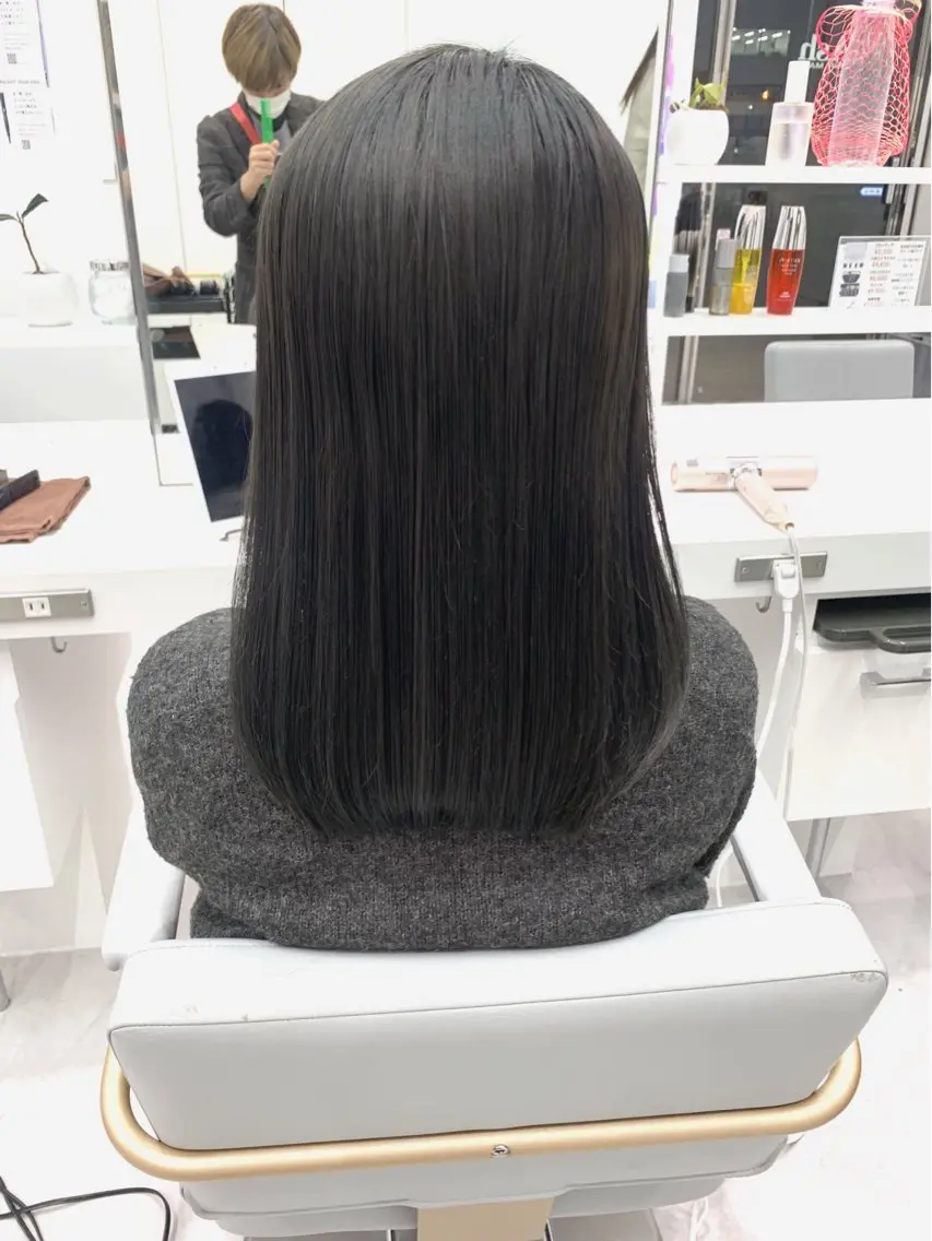 パーマ 縮毛矯正 トリートメント ブリーチでもできる 縮毛矯正相原慎🌈のヘアスタイル