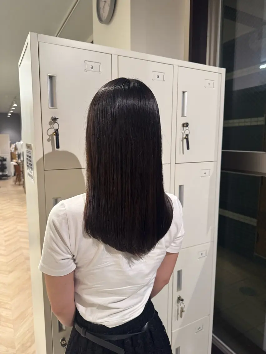 セミロング かねこ くれはのヘアスタイル