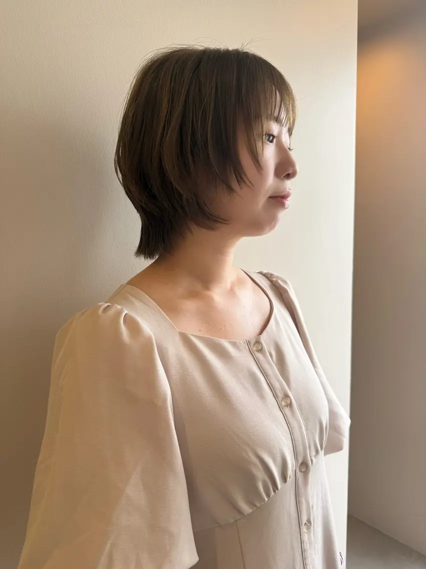 ショート 💛🤍U too e’s /店長🧸のヘアスタイル