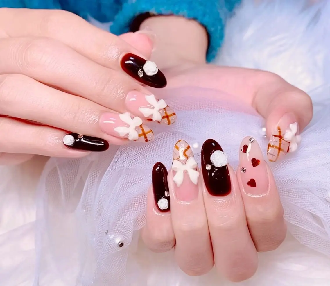 ネイル ハンドネイル ╹◡╹MimoEye lash🌻Nailのマツエク・マツパデザイン