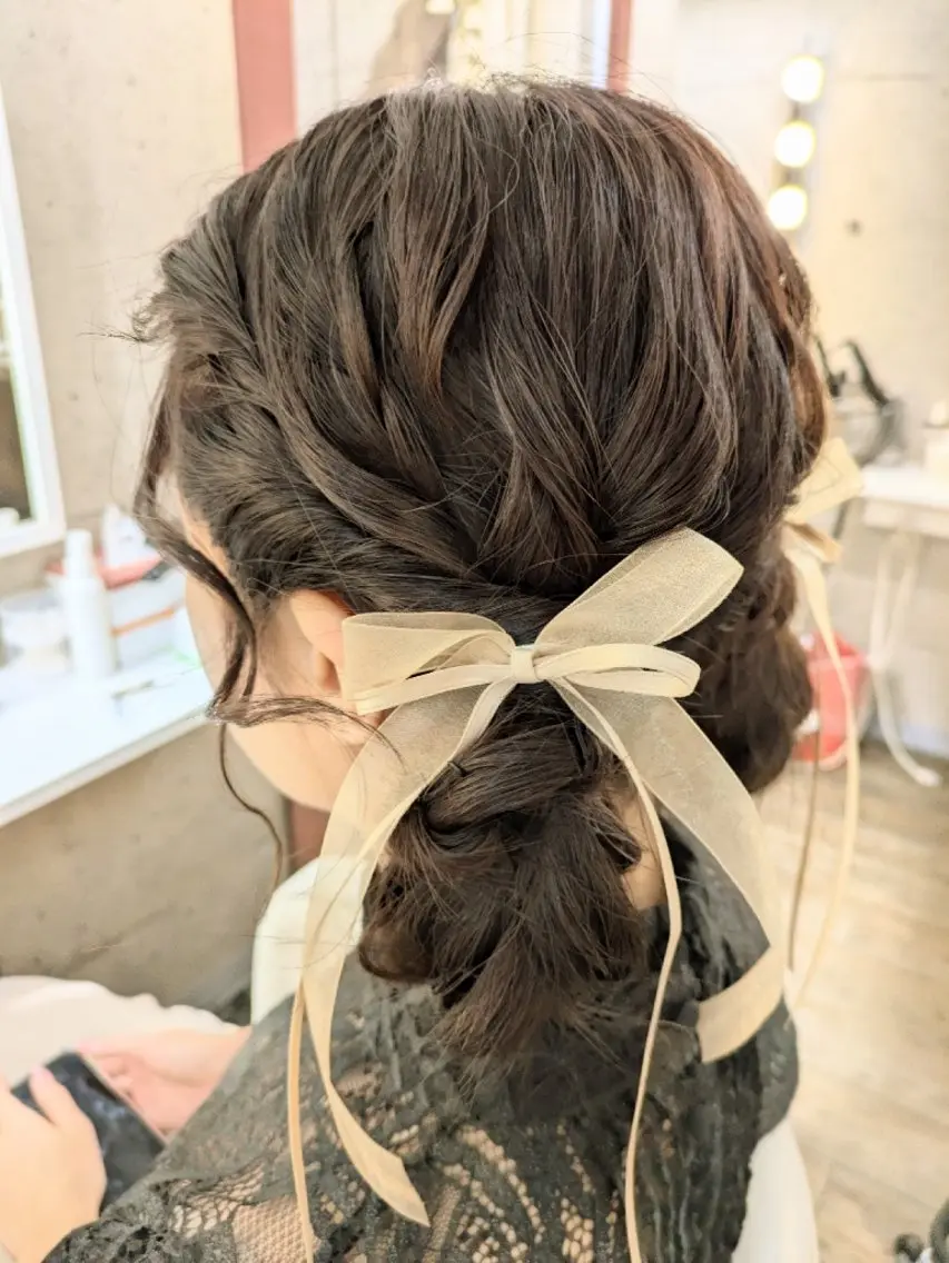 🌼洋装ヘアセット🌼イベント参戦🌈特別なイベント❤の時のしっかり作り込みたい方への写真