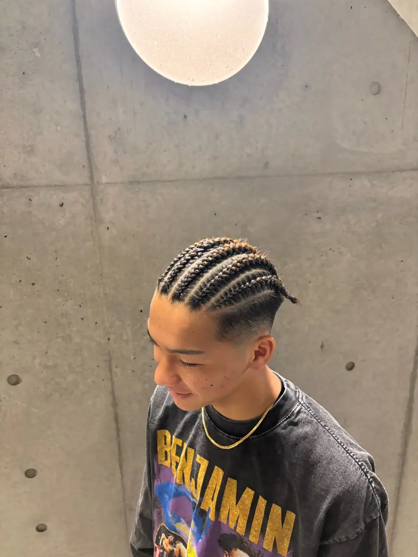 ヘアアレンジ メンズ ヘアセット NOL. AKANEのヘアスタイル