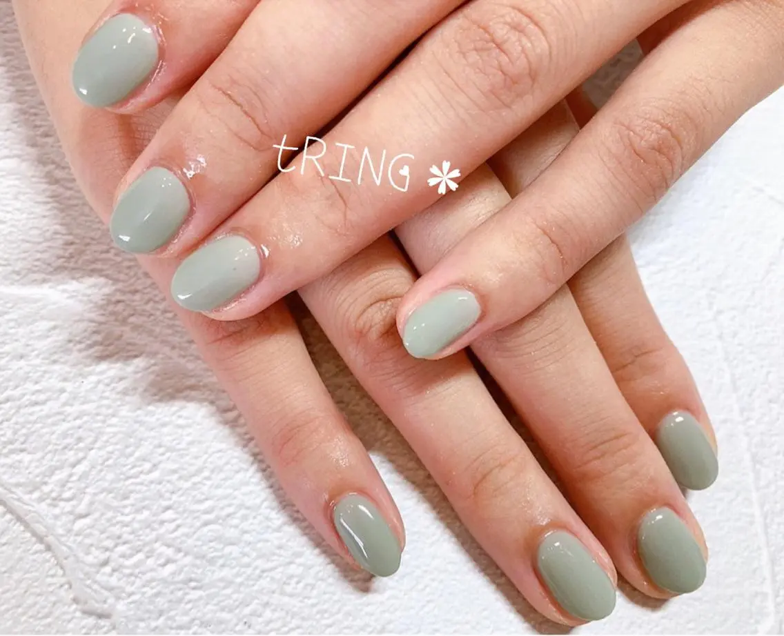 ネイル ハンドネイル tRING* しいの木台のネイルデザイン