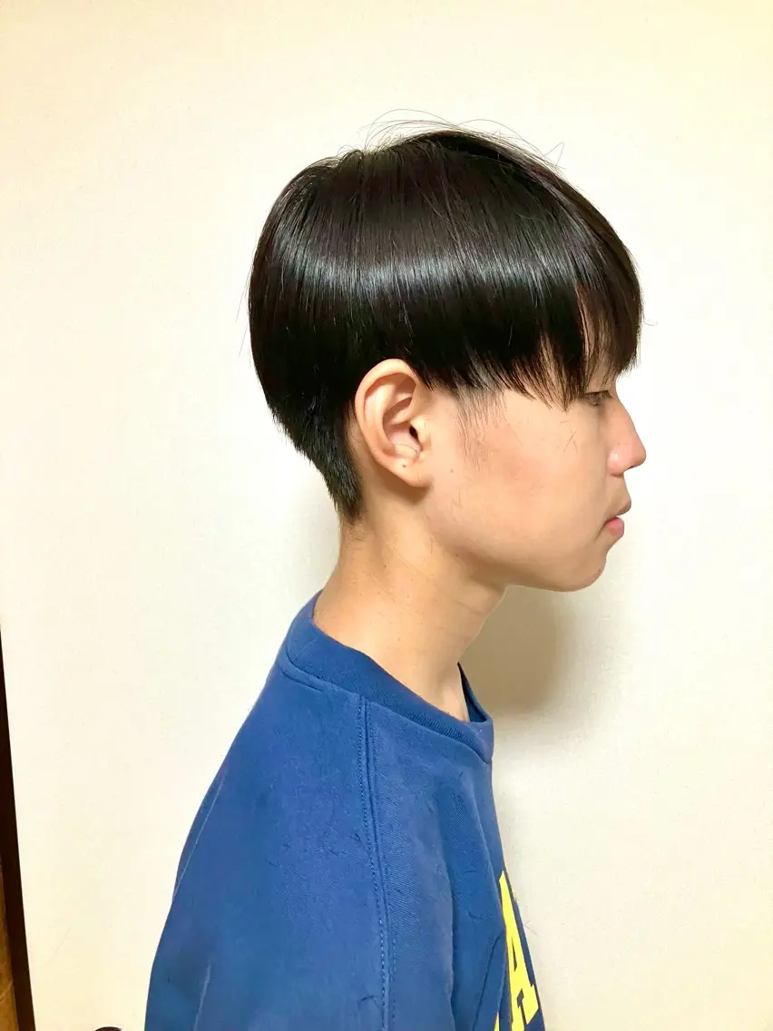 ショート メンズ キッズ 平生 美穂子のヘアスタイル