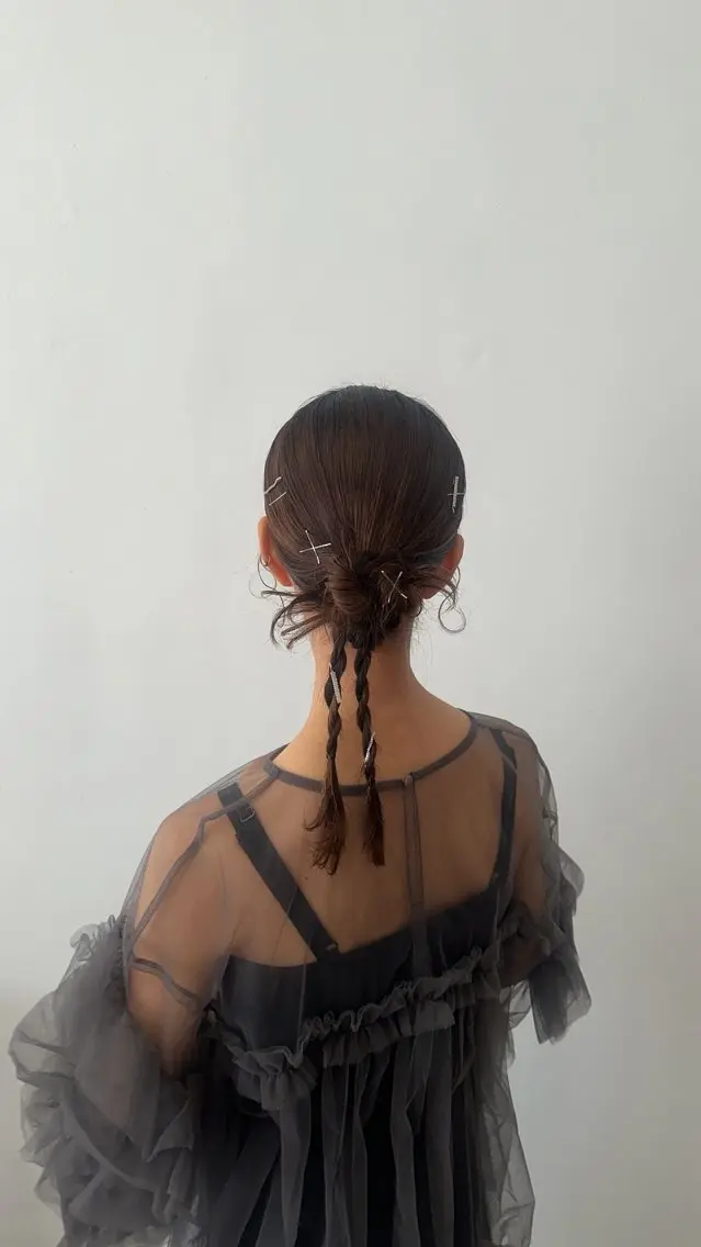 ヘアアレンジ ヘアメイク🌷 着付👘ハルのヘアスタイル