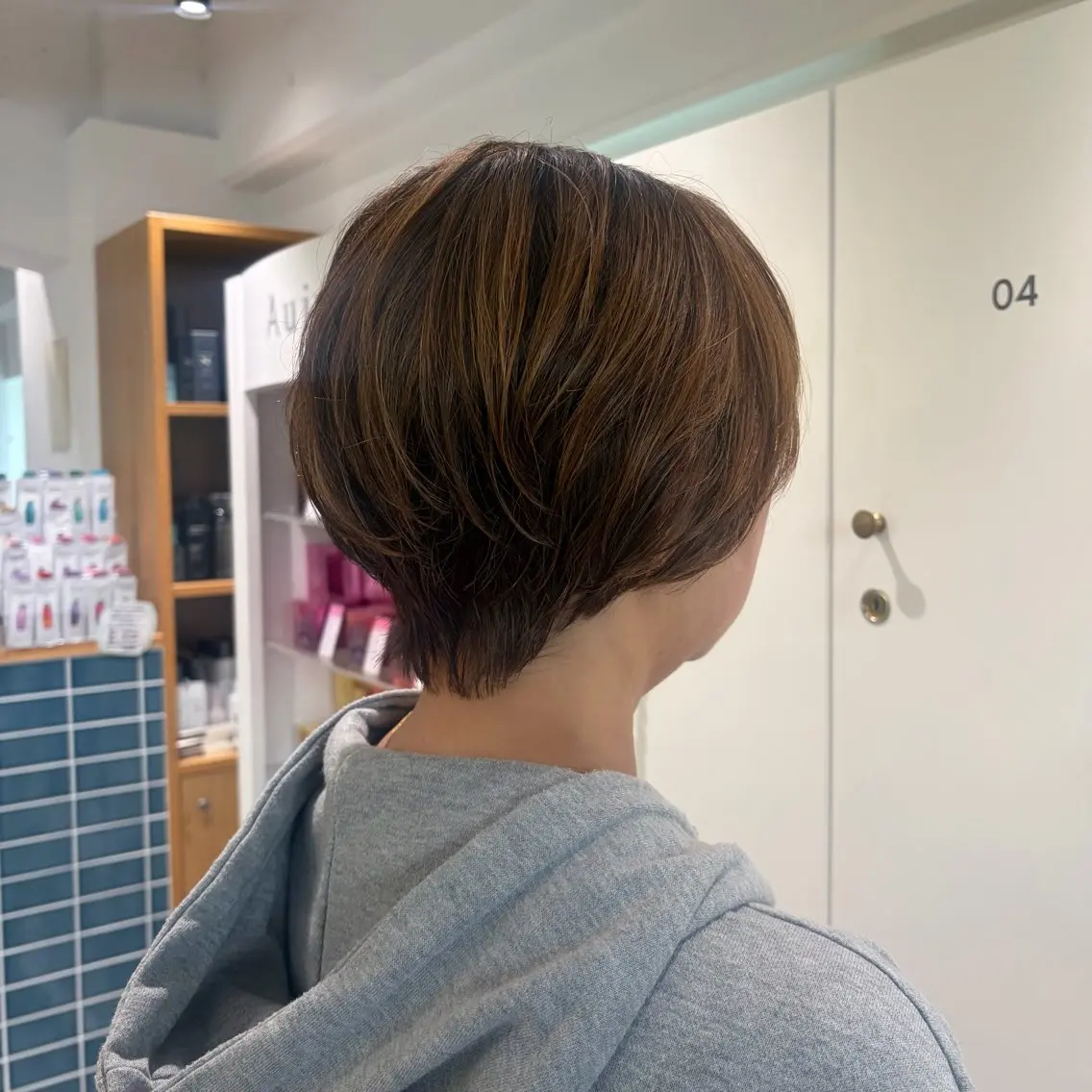 ショート カット ヘアカラー トリートメント 暖色カラー/レイヤー スタイル みはる🌙のヘアスタイル